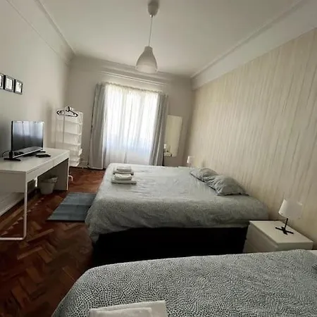 Quarto em Acomodações Particulares Only 3 People Center Of Lisboa